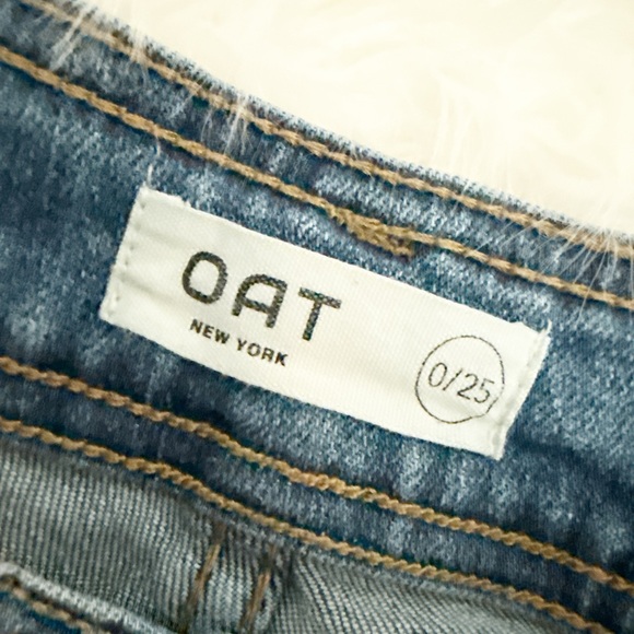 OAT New York Light Blue Wide Leg Jeans - Picture 2 of 5